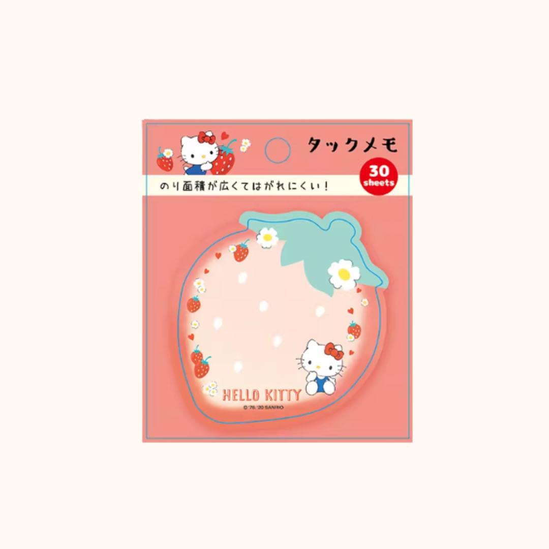 SANRIO STICKY NOTES 30PCS - 15 OPTIONS