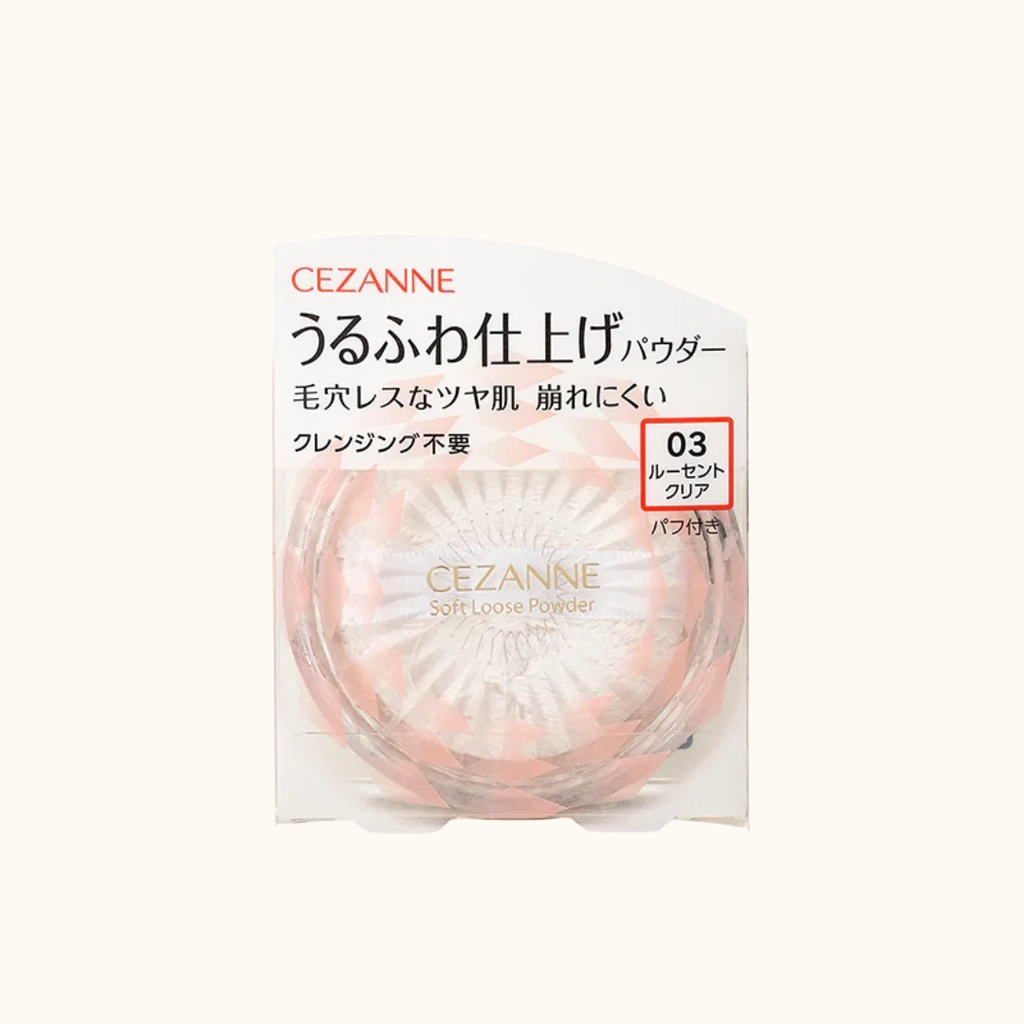Poudre de finition souple et libre CEZANNE 5 g – 03 Transparent