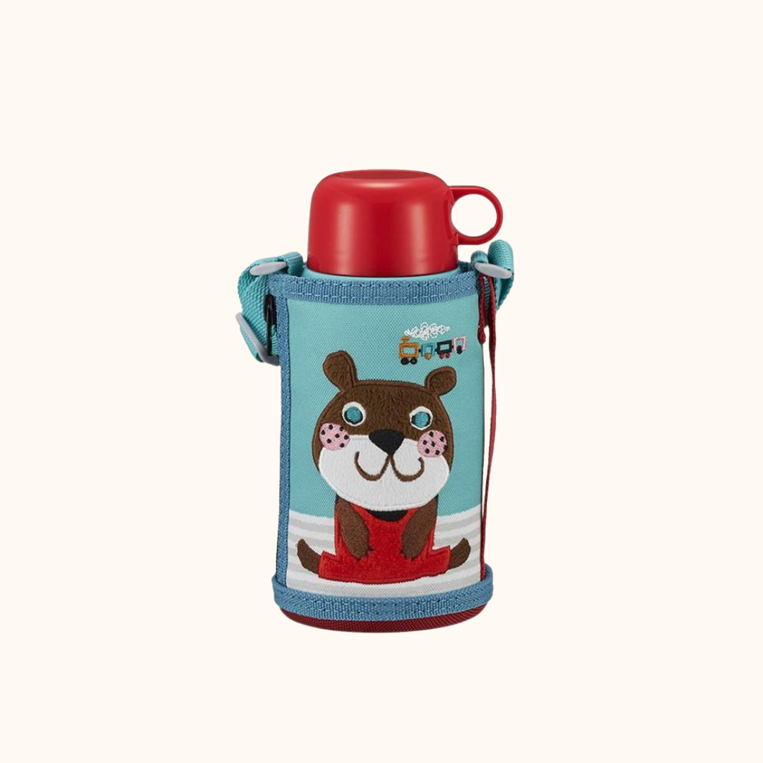 TIGER 2-WAY VACUUM INSULATED BOTTLE ANNIE (BROWN BEAR) 600ML