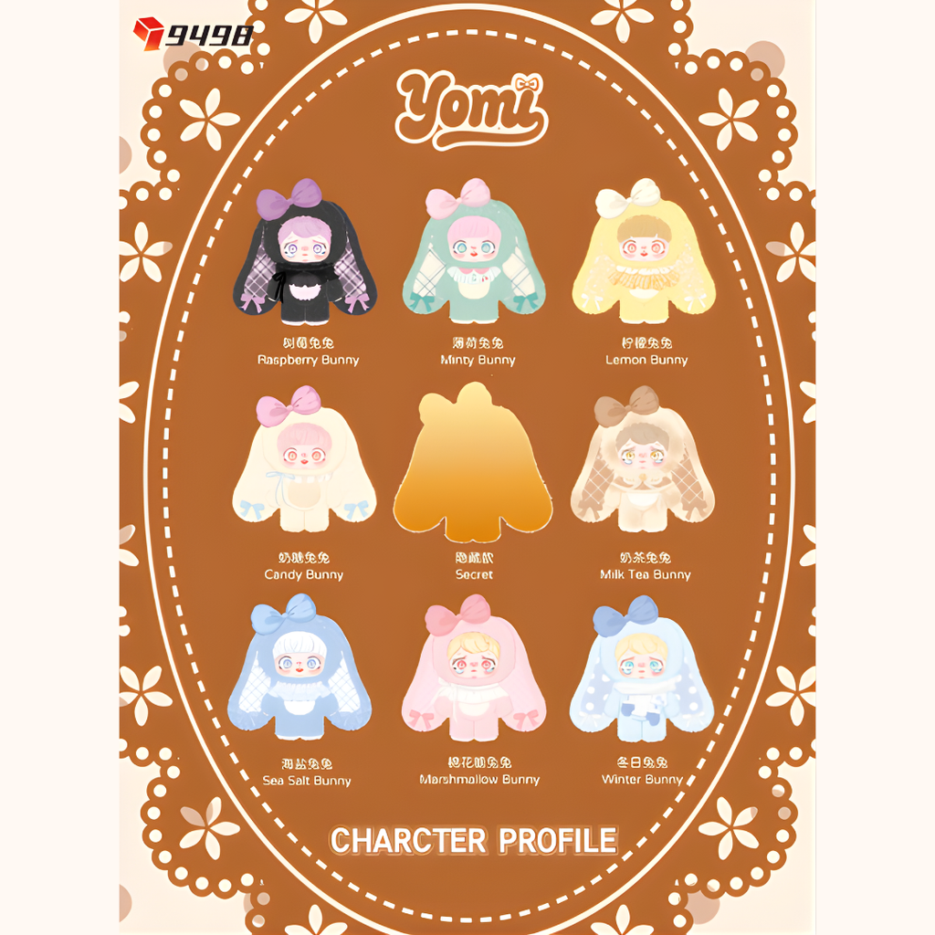 YOMI BUNNY PARADISE SERIES PLUSH BLIND BOX - 1 RANDOM