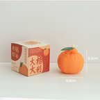 ORANGE SCENTED CANDLE - 2 OPTIONS