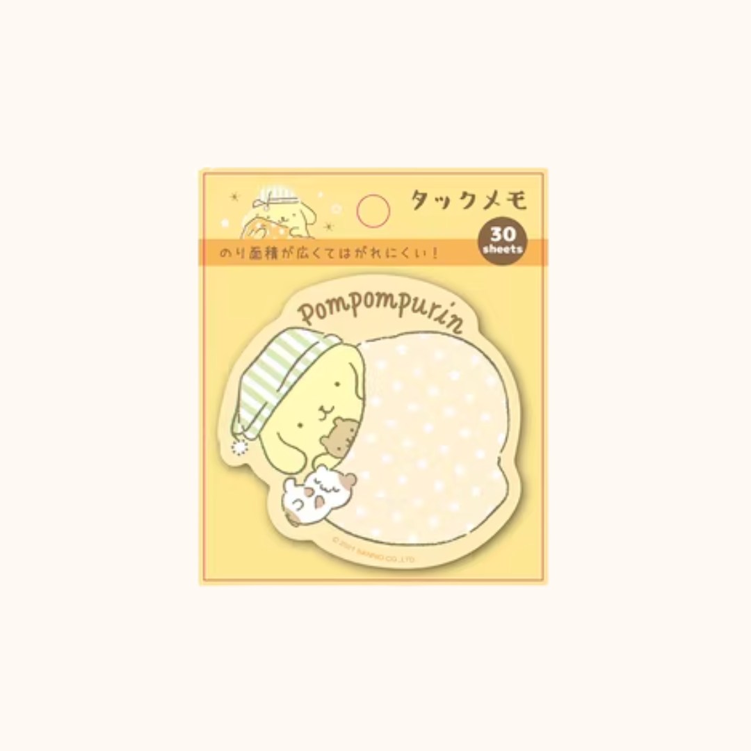 SANRIO STICKY NOTES 30PCS - 15 OPTIONS