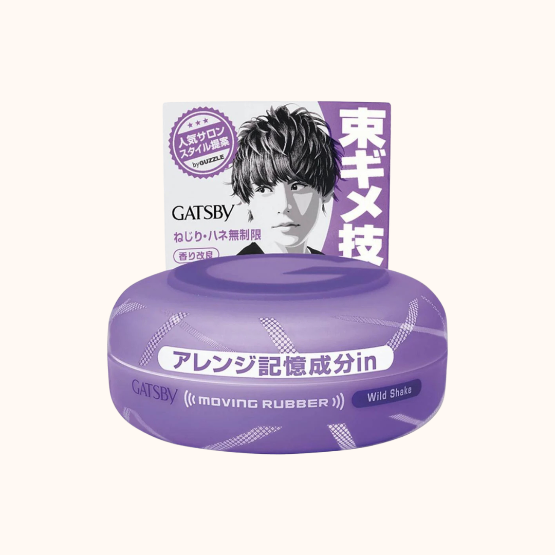 MANDOM GATSBY MOVING RUBBER HAIR WAX WILD SHAKE 15G