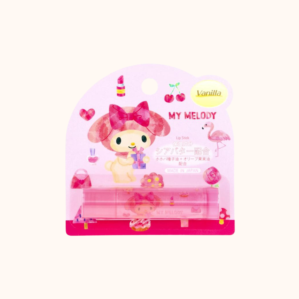 SUNTAN SANRIO MY MELODY VANILLA SCENTED LIP BALM STICK 15G