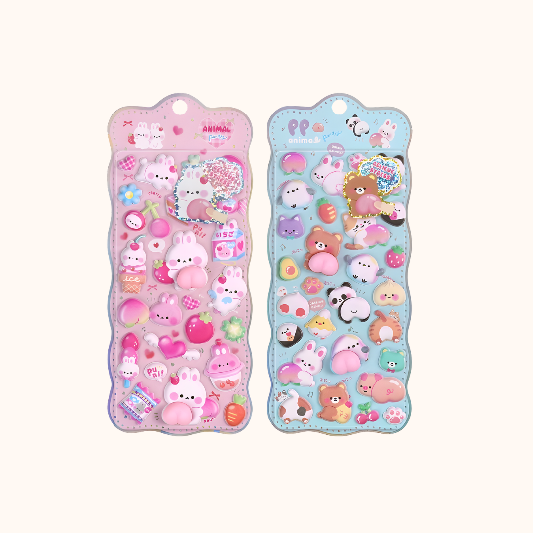 SOFT SQUEEZE 3D STICKER - 2 OPTIONS