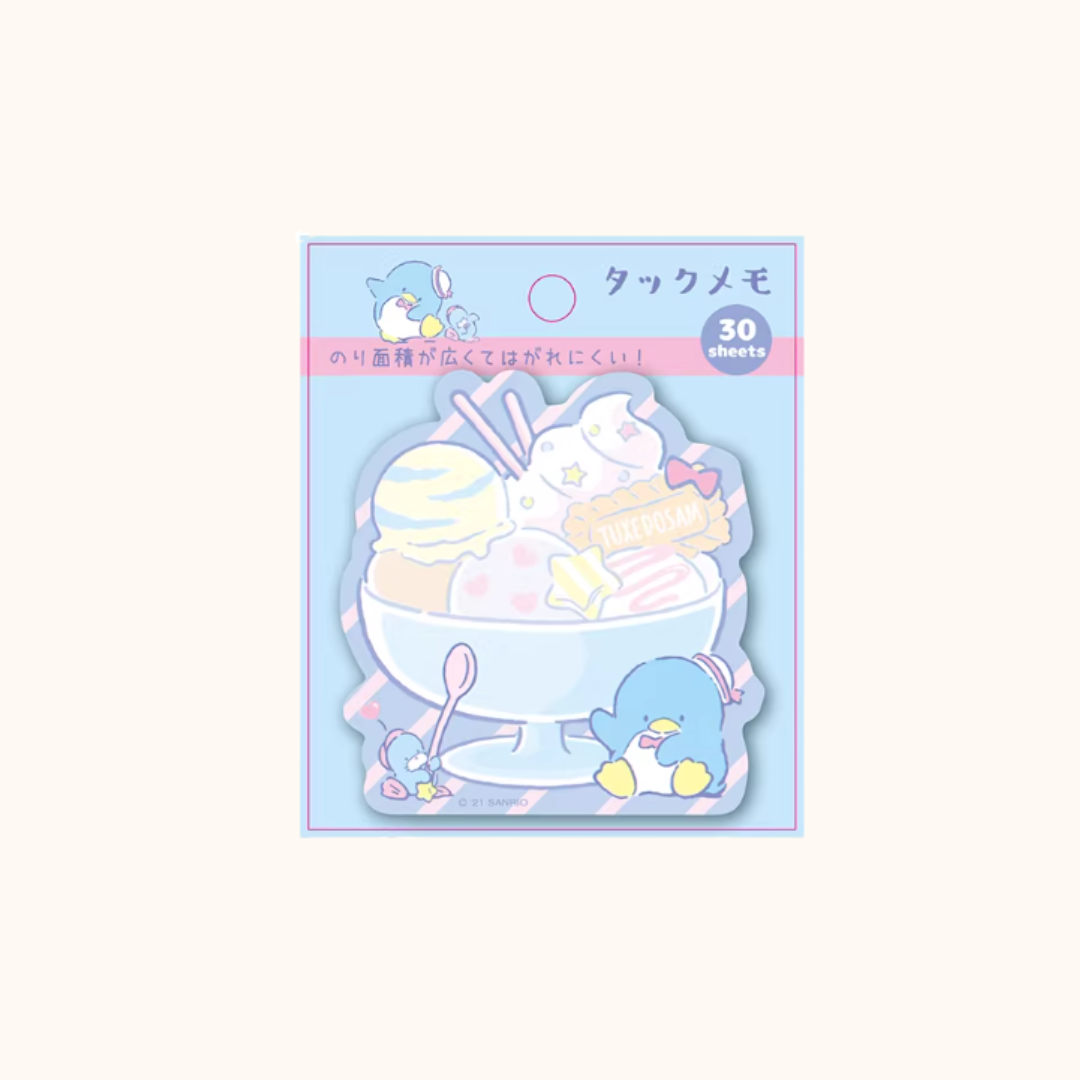 SANRIO STICKY NOTES 30PCS - 15 OPTIONS