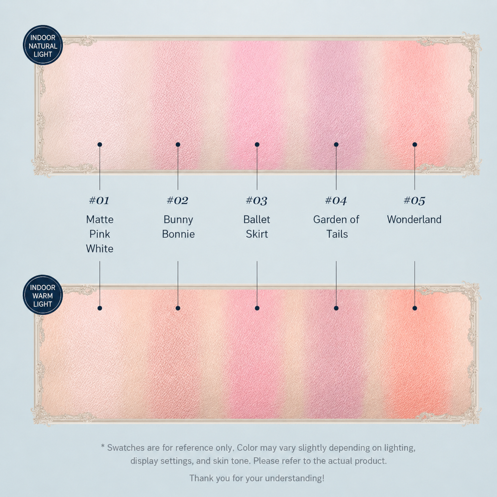 FLOWER KNOWS BUNNY GARDEN FREEZE-DRIED BLUSH - 3 COLOURS