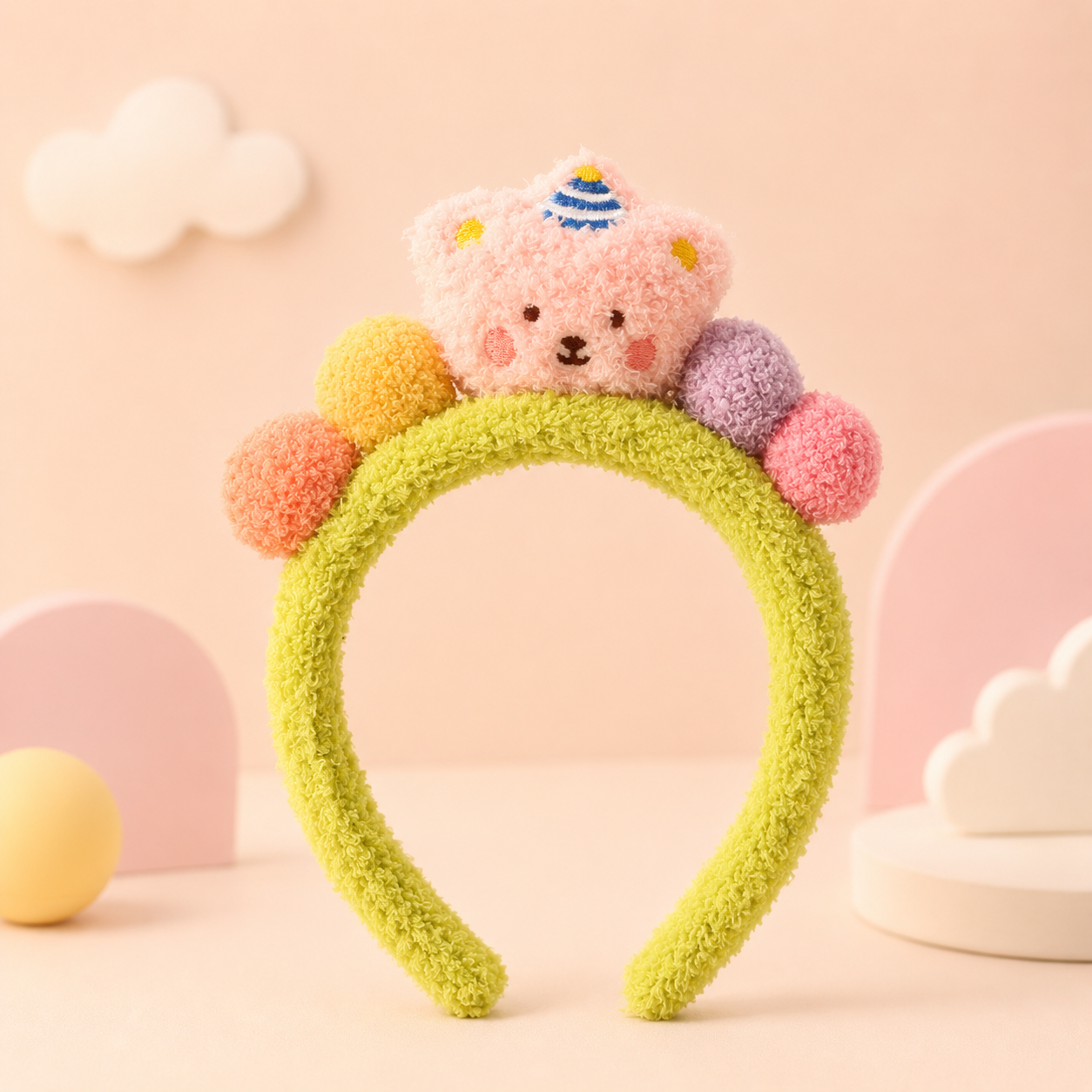 CAKE BEAR KAWAII WIDE HEADBAND