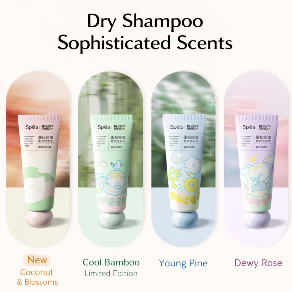 SPES SEBUM CONTROL VOLUMIZING NO-RINSE SHAMPOO 80ML