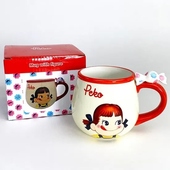SUNART FUJIYA PEKO-CHAN FIGURE MUG 300ML