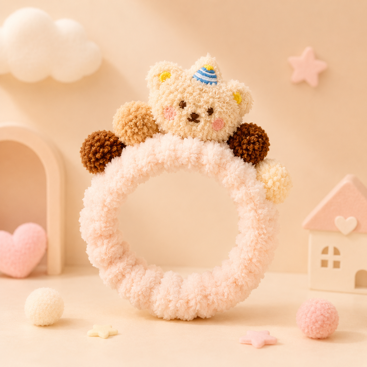 CAKE BEAR KAWAII HAIR BAND