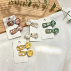 KOREAN CHUNKY BEAD HAIR CLIP - 4 COLOURS