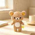 RILAKKUMA JAPANESE PLUSH KEYCHAIN CHARM - 2 OPTIONS