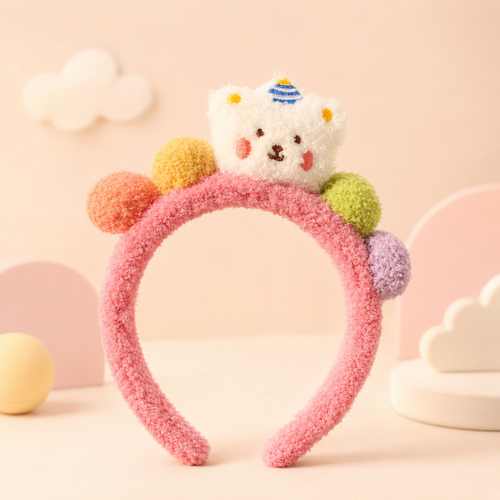 CAKE BEAR KAWAII WIDE HEADBAND