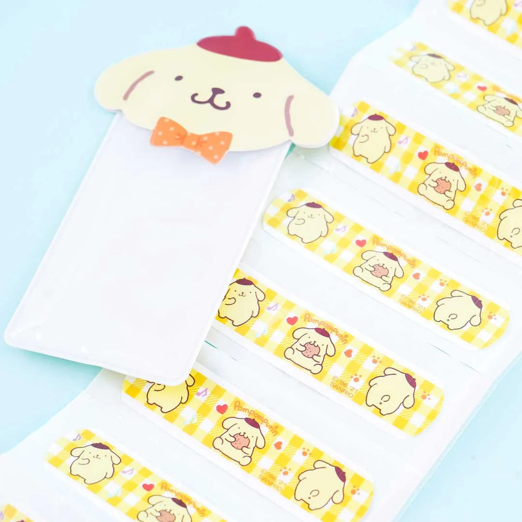 SANRIO POMPOMPURIN BANDAGES 10 FEUILLES