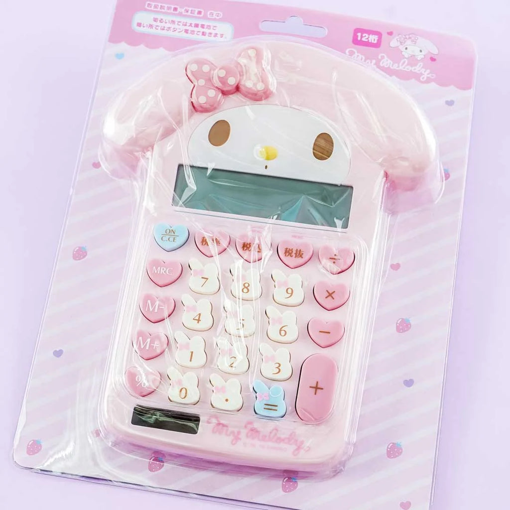 SANRIO DIE-CUT CALCULATOR MY MELODY