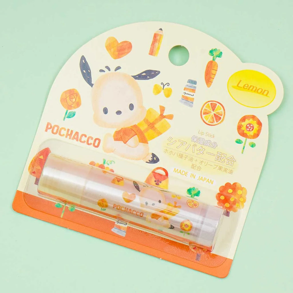 SUNTAN SANRIO POCHACCO LEMON SCENTED LIP BALM STICK 15G