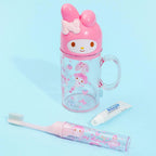 SANRIO MY MELODY STRAWBERRIES TOOTHBRUSH & CUP SET