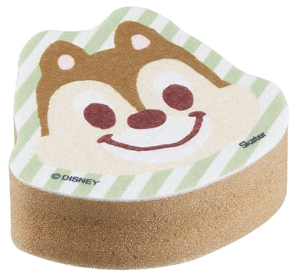 SKATER CARTOON TWO-LAYER KITCHEN SPONGE CHIP 'N' DALE