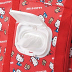 SKATER INSULATED LUNCH BAG WITH WET TISSUE POCKET HELLO KITTY