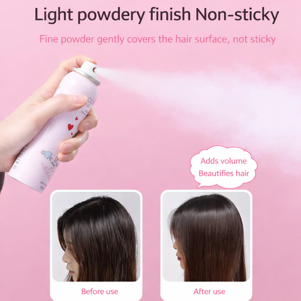 MINISO OIL CONTROL VOLUMIZING NO-RINSE DRY SHAMPOO 100ML - 4 OPTIONS