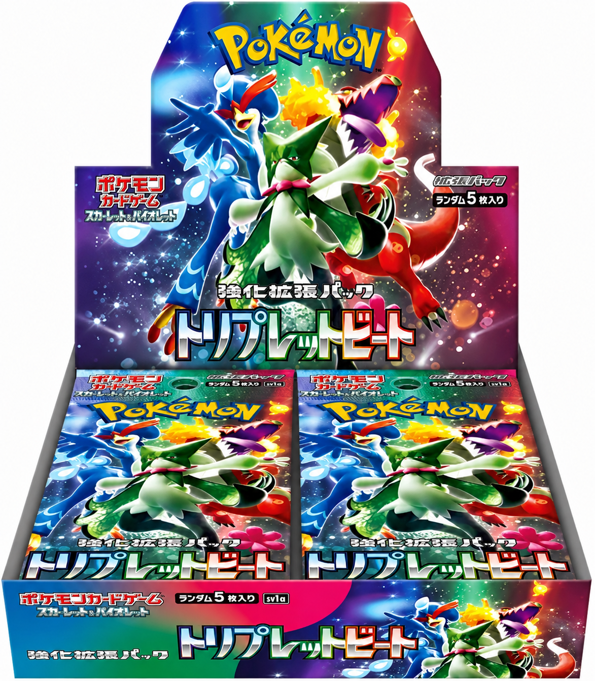 POKEMON CARD GAME SCARLET & VIOLET TRIPLET BEAT BOOSTER BOX (SV1A)