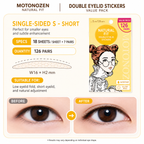 MOTONOZEN SINGLE SIDE DOUBLE EYELID TAPE S 72PCS