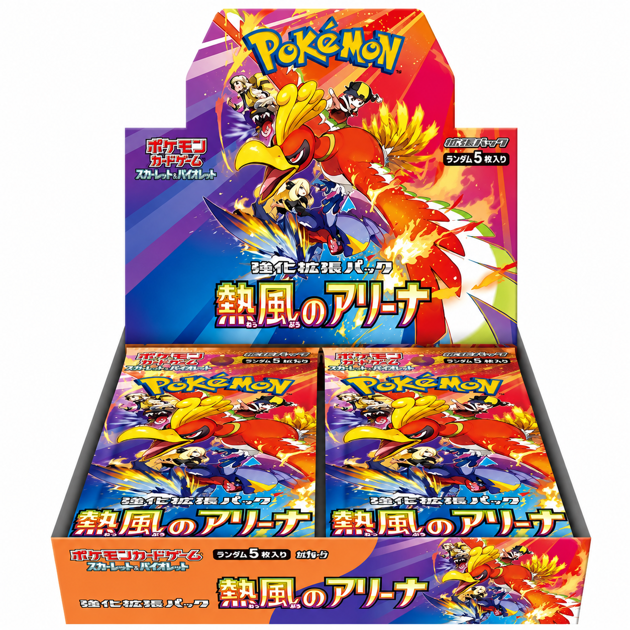POKEMON CARD GAME SCARLET & VIOLET HEAT WAVE ARENA BOOSTER BOX (SV9A)