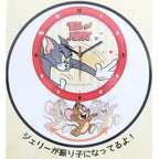 T'S FACTORY TOM AND JERRY CONTINUOUS SECOND HAND ROUND WALL CLOCK