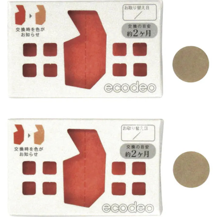 Feuilles désodorisantes pour poubelle Hello Kitty ECODEO (2 pièces)