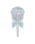 FLOWER KNOWS SHELL PEARL COMPACT MIRROR BLUE SHELL