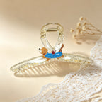 KOREAN DACHSHUND CHARM CLEAR CLAW CLIP