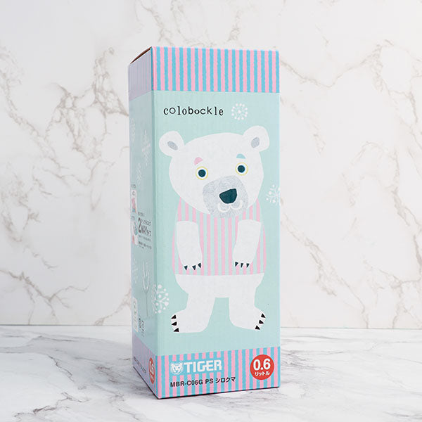TIGER 2-WAY VACUUM INSULATED BOTTLE PLOAR BEAR 600ML