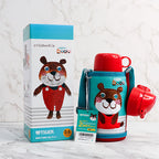 TIGER 2-WAY VACUUM INSULATED BOTTLE ANNIE (BROWN BEAR) 600ML