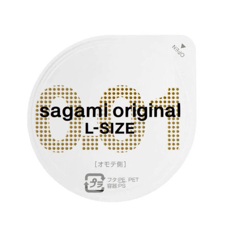 Préservatifs OKAMOTO 001, grande taille, paquet de 10