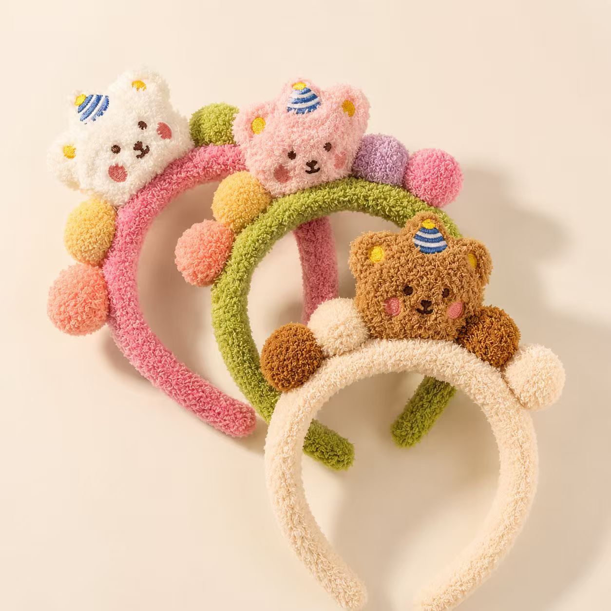 CAKE BEAR KAWAII WIDE HEADBAND