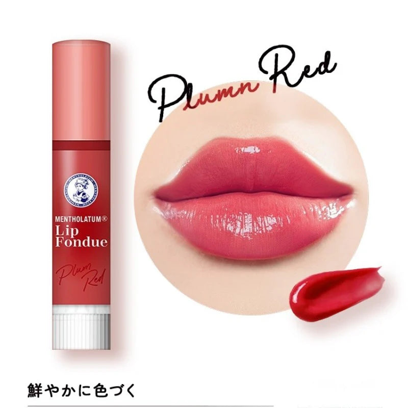 ROHTO PHARMACEUTICAL MENTHOLATUM LIP FONDUE BABY PINK 3.2G - 3 COLOURS