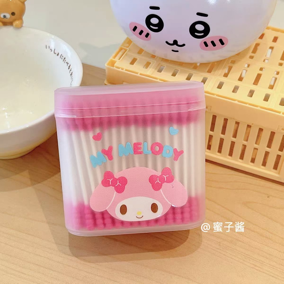 CARTOON CHARACTER COTTON SWABS - 8 OPTIONS