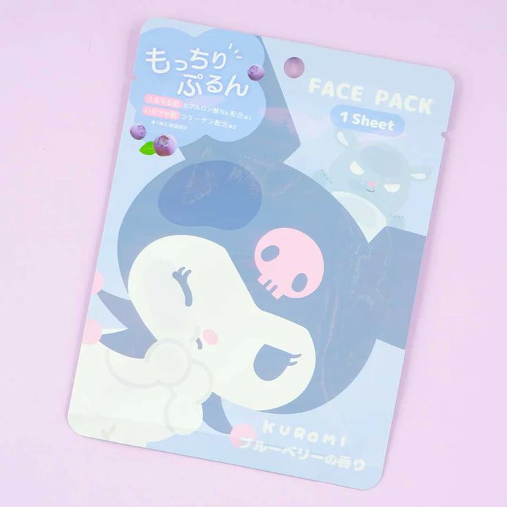 SANRIO KUROMI SHEET MASK 1PCS