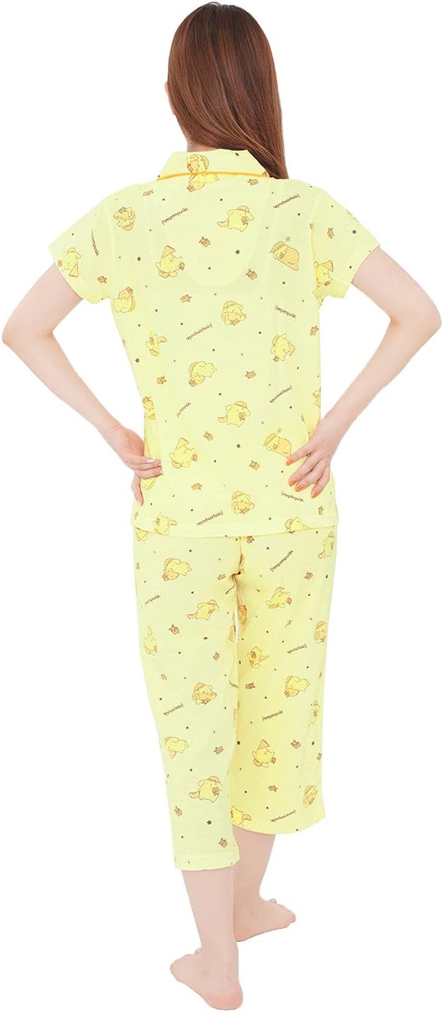 SANRIO POMPOMPURIN WOMEN'S NEMPURIN PAJAMAS