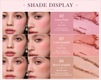 FARD À JOUES SOIE SATINÉE COLLECTION SHELL'S JEWEL FLOWER KNOWS 5G #01 PETAL PEARL