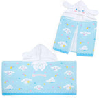 SANRIO CINNAMOROLL HOODED TOWEL CLOVER DESIGN