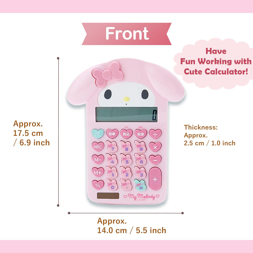 SANRIO DIE-CUT CALCULATOR MY MELODY
