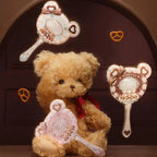 FLOWER KNOWS SWEET BEAR COMPACT MIRROR CARAMEL BROWN