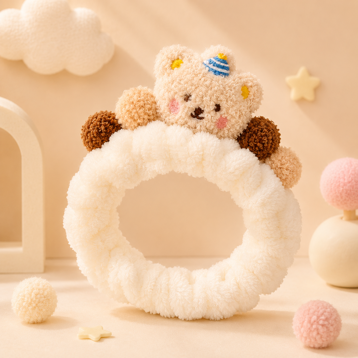 CAKE BEAR KAWAII HAIR BAND