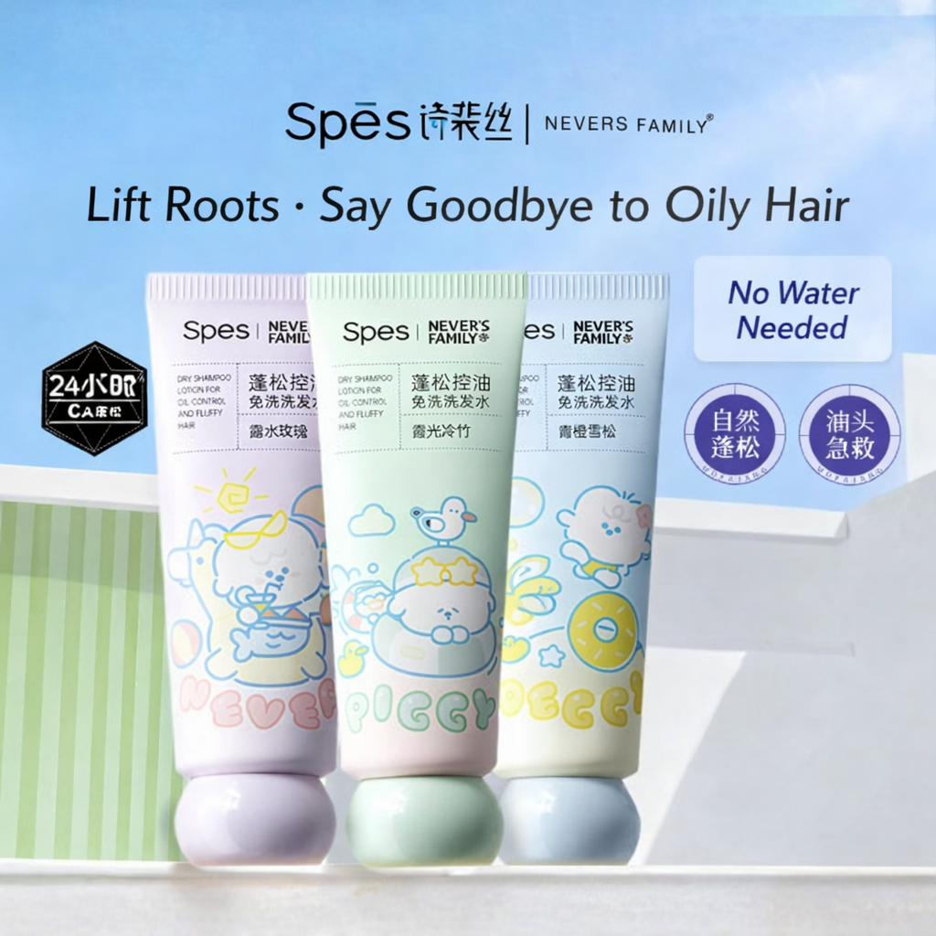 SPES SEBUM CONTROL VOLUMIZING NO-RINSE SHAMPOO 80ML