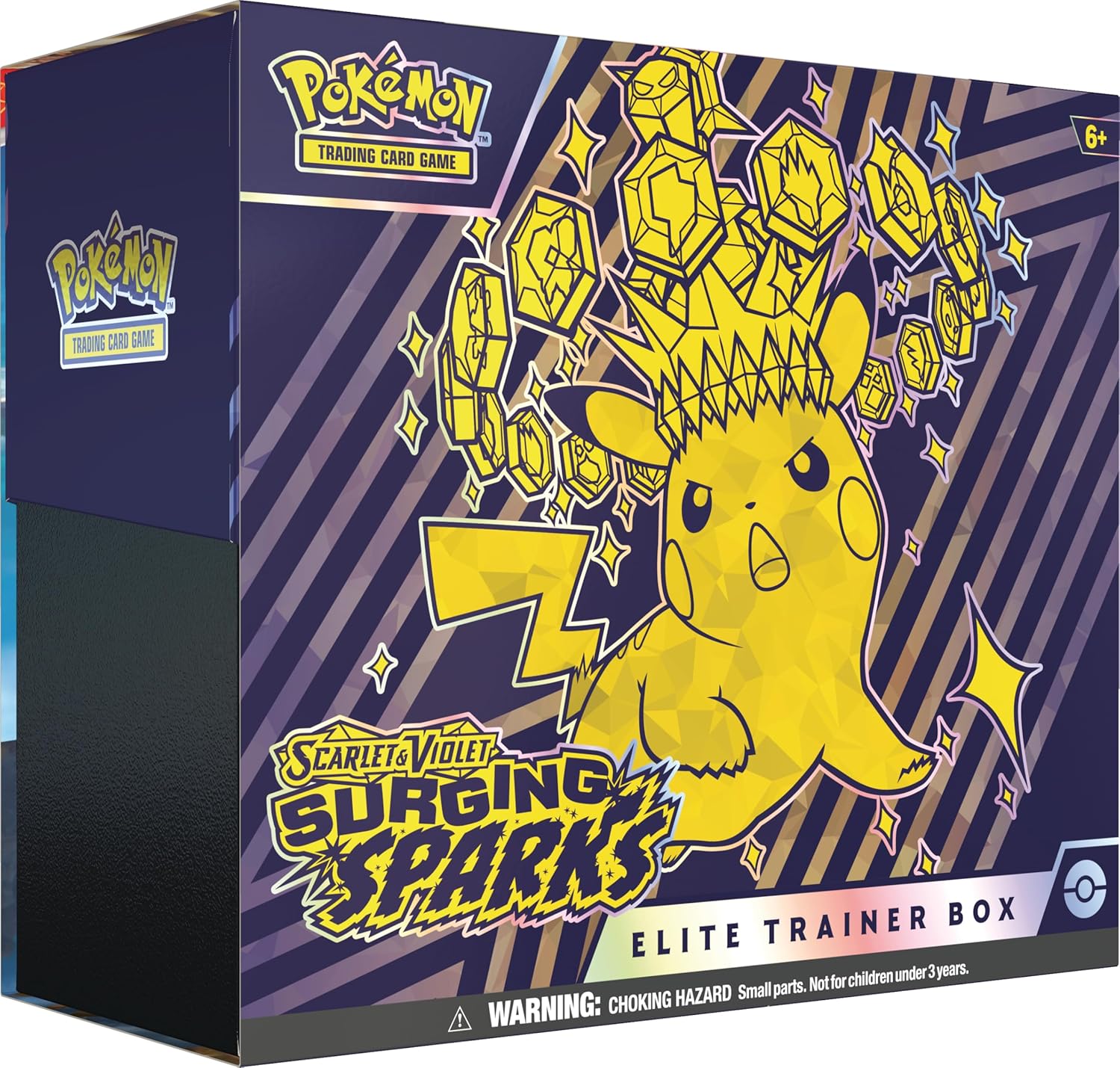 POKEMON TCG SCARLET & VIOLET SURGING SPARKS POKEMON CENTER ELITE TRAINER BOX