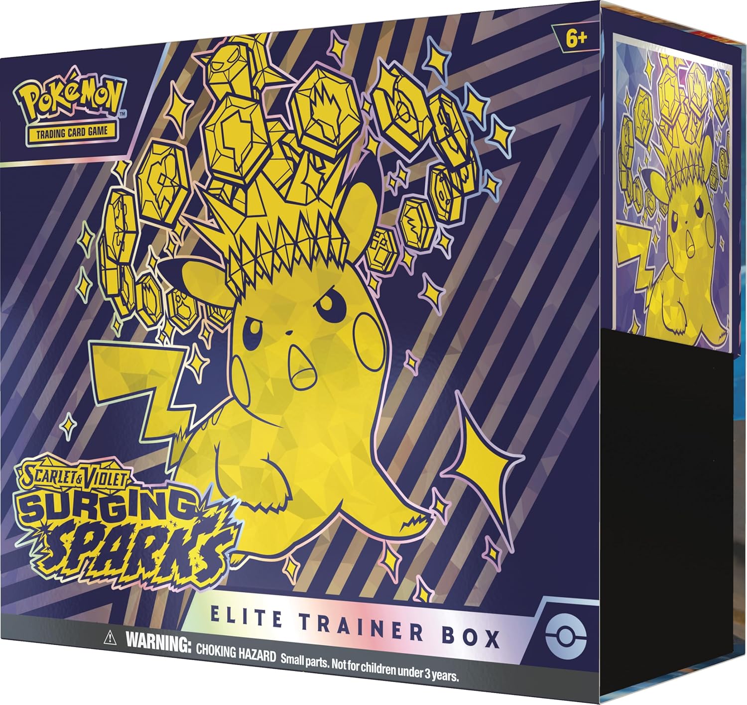 POKEMON TCG SCARLET & VIOLET SURGING SPARKS POKEMON CENTER ELITE TRAINER BOX