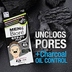 BIORE MEN’S BLACK PORE CLEAN PACK 10PCS