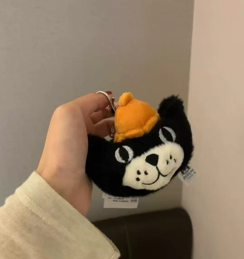 JELLY FRUIT BLACK CAT PLUSH TOY